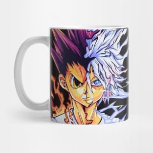 gon and killua pop art Mug